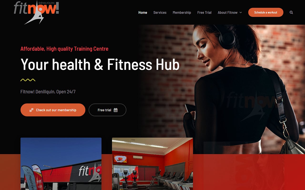 24/7 gym, sign up anytime